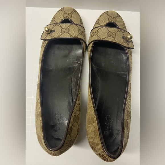 Gucci Beige Heels size 7.5 - Picture 6 of 11